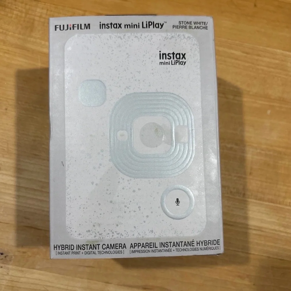 Fujifilm Instax Mini LiPlay Hybrid Camera - White